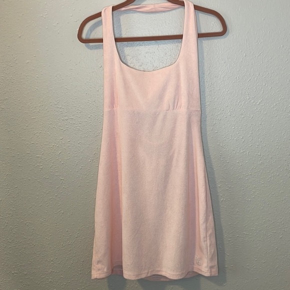Pink Terry Mini Dress size XL - Picture 3 of 5